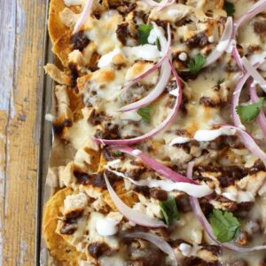 Mole Nachos