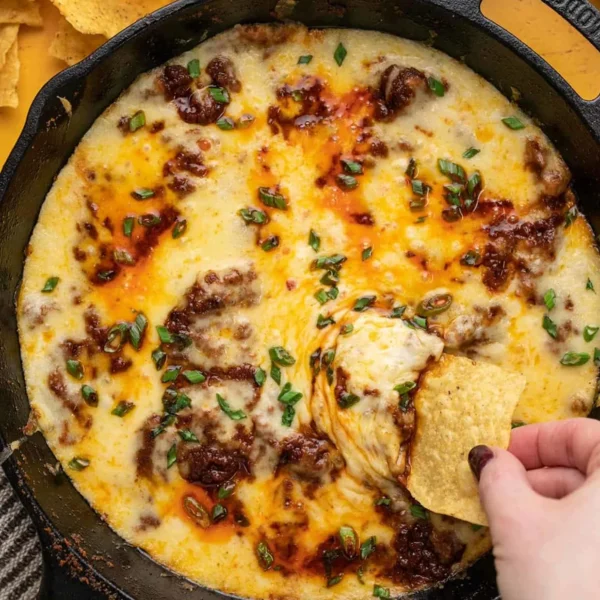 Queso Flameado & Chorizo
